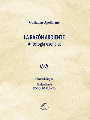 cover image of La razón ardiente